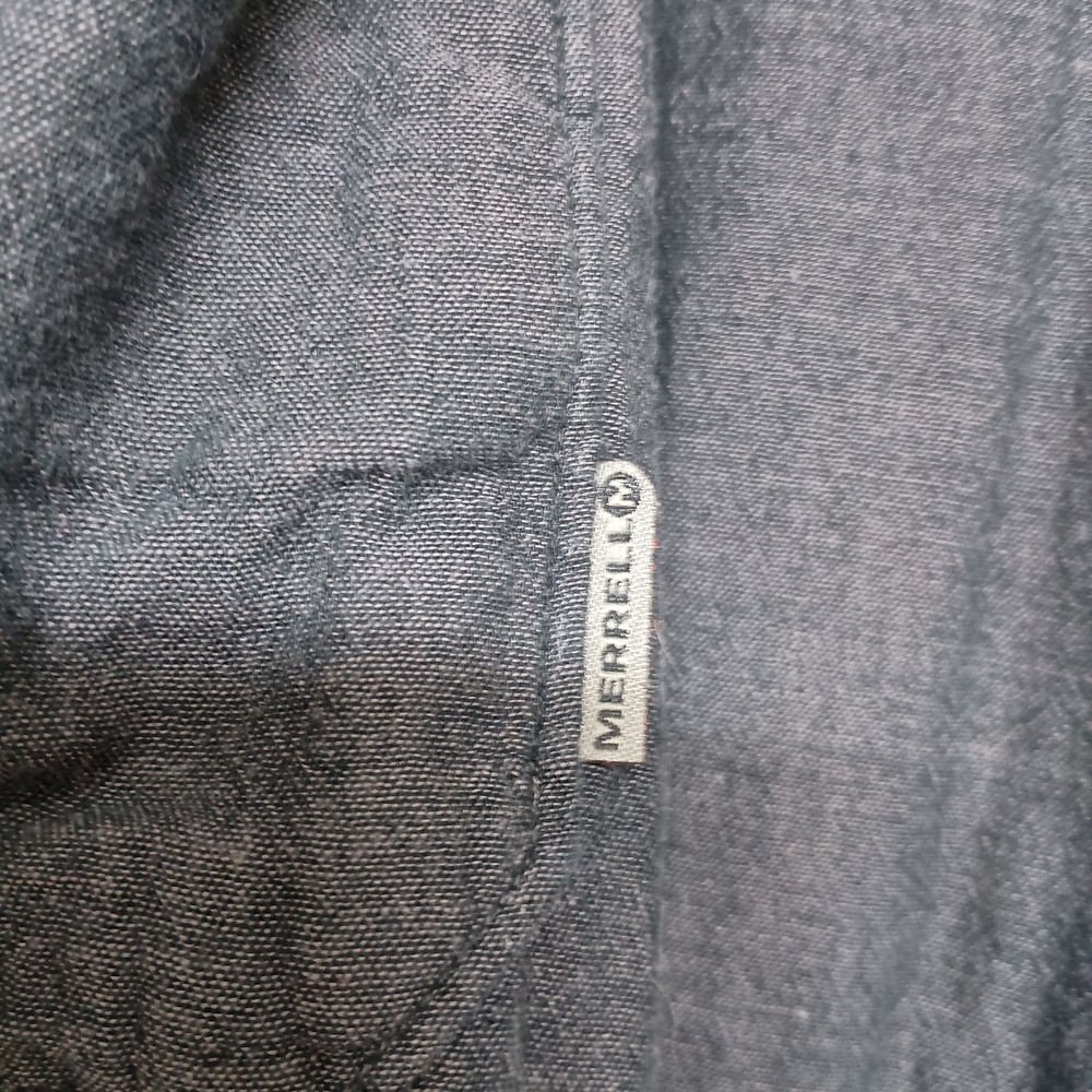 Merrell Gray Plaid Men's Shirt - Picture 2 of 3